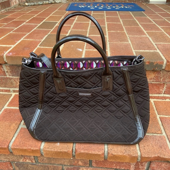 NWOT Brown Vera Bradley Bag - Picture 1 of 5